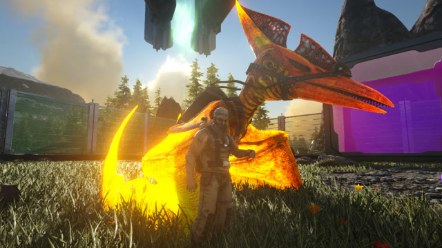 方舟生存进化来世 11 利用dna复制技术成功孵化黄金无齿翼龙