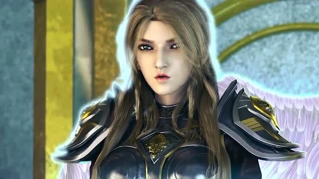 天使凯拉迷惑中,三角体知道卡尔带有一丝的恐惧感