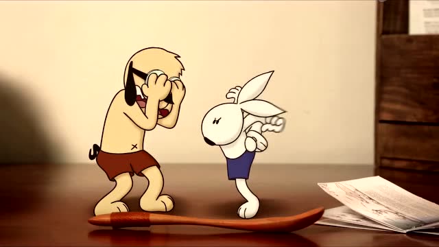 功夫兔与菜包狗:学霸菜包狗,这眼镜太碍事了