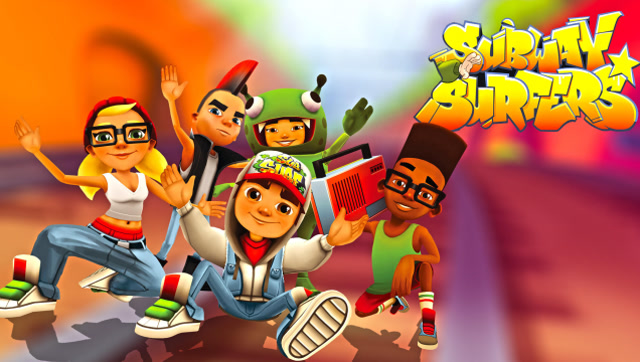 手游:地铁跑酷 苏黎世 带上彩虹背包 飞跃金库与大桥 游戏攻略