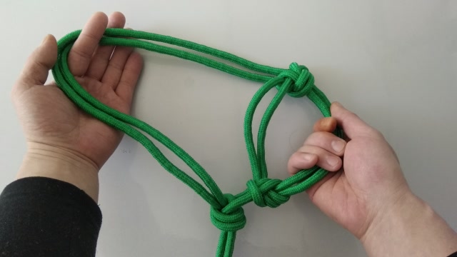 这个绳结很实用正宗的三花牛龙头绳结操作简单一学就会