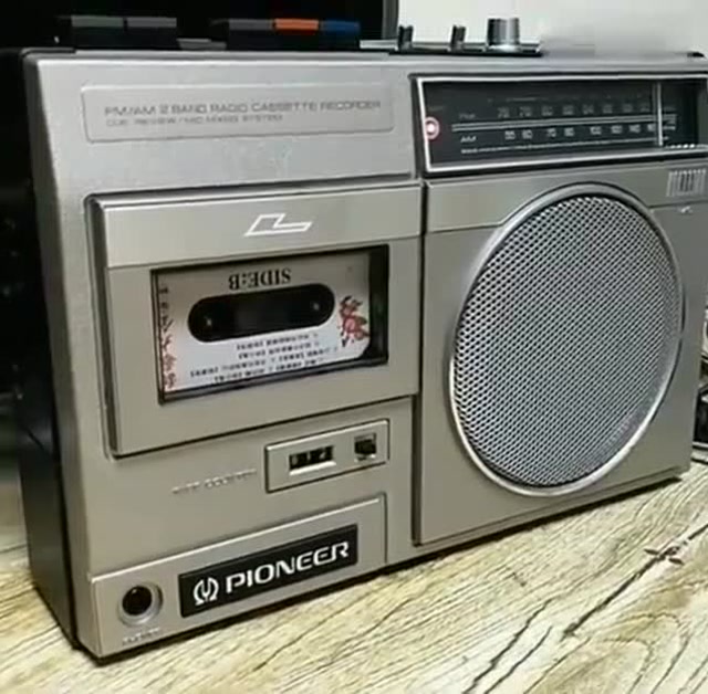 先锋单卡rk-303a收录机,这款机器的音质很"空灵"啊!