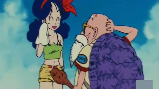 龙珠:龟仙人在兰琪面前显年轻说他是悟空他们哥哥,兰琪明显不信