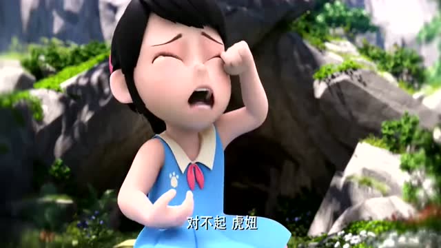 熊出没:赵琳是坏人?虎妞你看看熊大手里的是什么