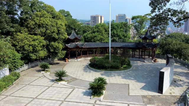 20190816粟裕公园航拍会同