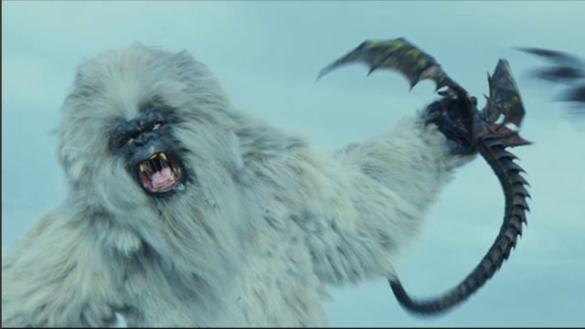 白色巨猿大战漫天飞龙