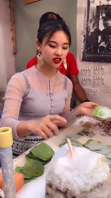 缅甸美女也爱吃槟榔