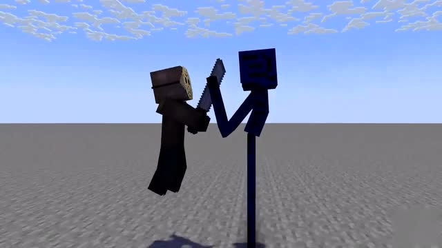 minecraft动画杰森vs异形111