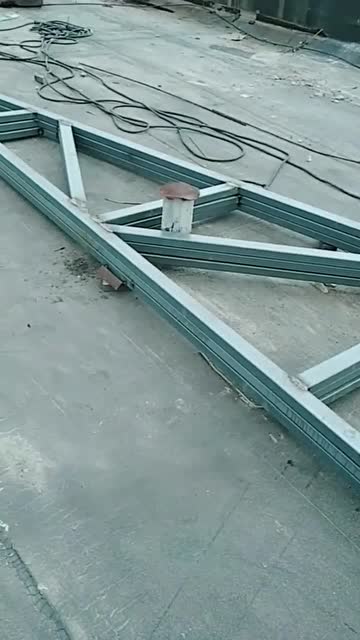 房架子按这样的结构方式行不行.