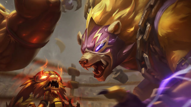 怒熊 沃利贝尔 皮肤重做特效预览