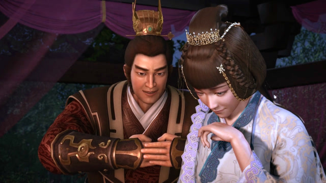 王允同意吕布和貂蝉的婚事,吕布大喜,却不知已掉进圈套