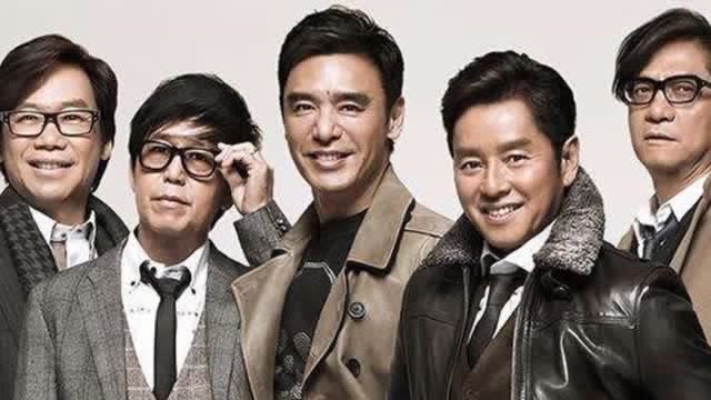 温拿五虎再聚首!钟镇涛谭咏麟等同框引回忆
