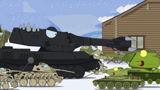 坦克世界 坦克大战 坦克雪地大会战 对战北方的怪物