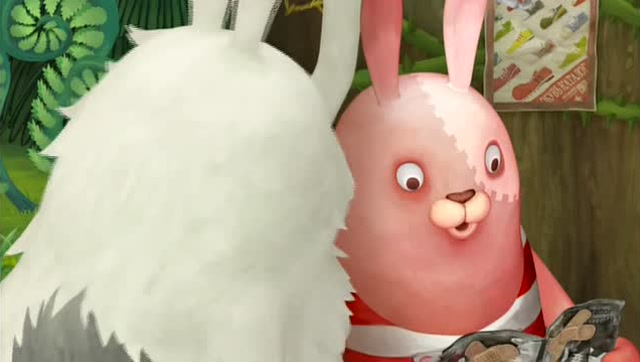 越狱兔红兔子被大白兔震怒变身恶魔吼叫傻兔子魂都被吓掉