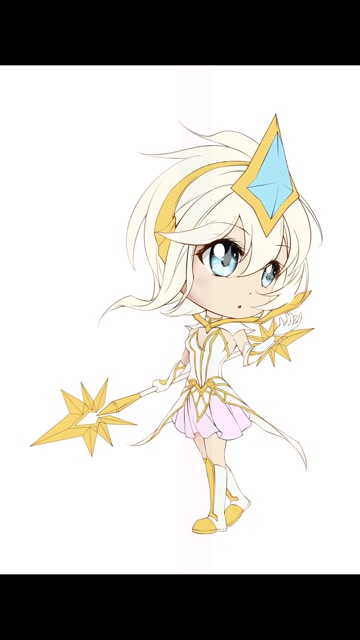 英雄联盟拉克丝大元素使q版