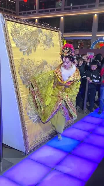 大唐不夜城的画中人,杨贵妃看了都自愧不如,简直美得不像话