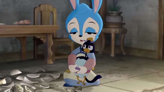 虹猫蓝兔勇者归来:寒冰看着蓝兔想起了自己的母亲,为蓝兔求情