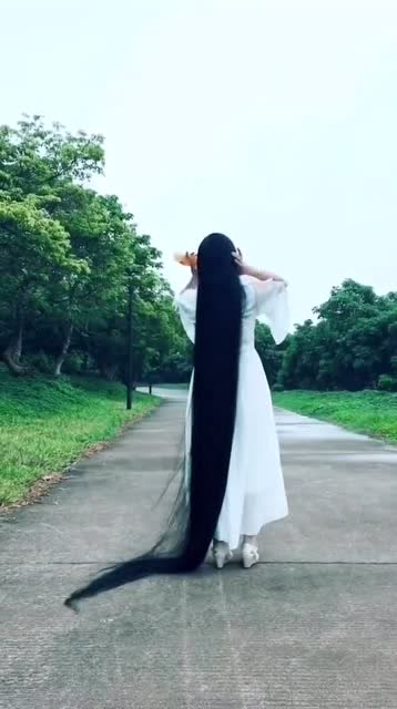 史上最长的头发,竟长达500米,你们见过吗?