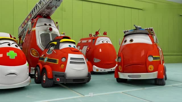 勇敢的消防车雷恩:拿着剧本的男人,雷恩!