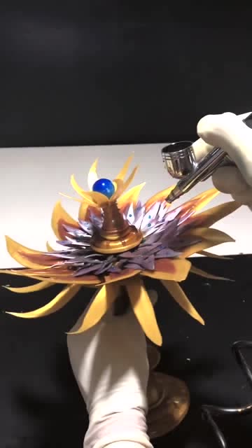 手工制作糖艺佛怒唐莲看到成品的那一刻请收下我的膝盖