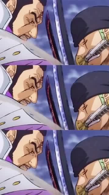 索隆vs大将藤虎