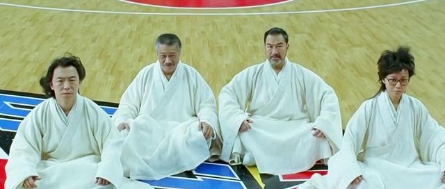 大灌篮:周董的四位师傅上场比赛!这哪是人啊!简直就是神仙!