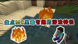 盘点MC里神奇的游戏特性，水上可以点火，灵魂沙可以阻止水扩散？
