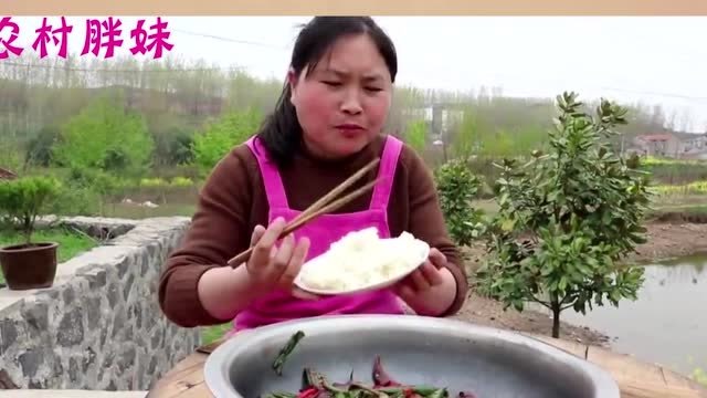 胖妹老家的豪宅首亮相有山有水好风光胖妹在这做饭能多吃三碗