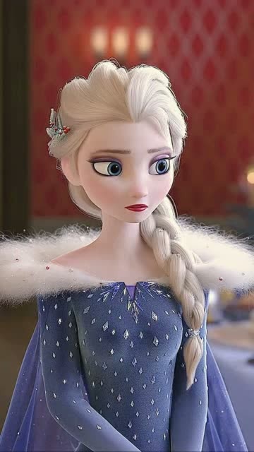 自带女王气质的艾莎公主,真的太迷人了