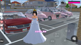 樱花校园模拟器：为了凑齐粉色婚礼车队最后被举报了，幸好完成了