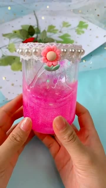 饮料瓶喝完别扔用它做个超好看又实用的流沙笔筒哦