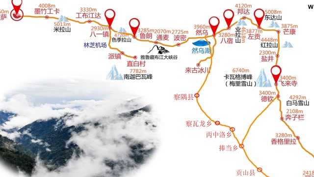走进西藏c翻越孔雀山垭口