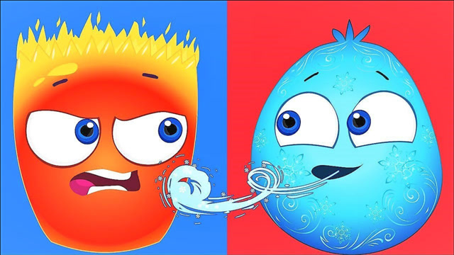 冷和热,儿童启蒙动画