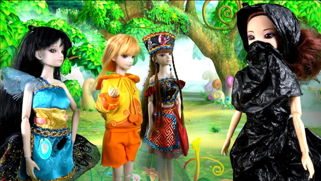 叶罗丽魔法故事  叶罗丽魔法故事:黑香菱为救自己的主人,帮助女王