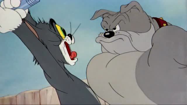 猫和老鼠:汤姆欺负杰瑞遭狗哥制裁,下场太惨了!