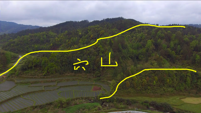 此地左青龙峦头作正穴,有外明堂无内明堂,小结之地出状元