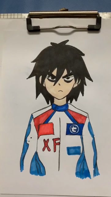 手绘刺客伍六七人物