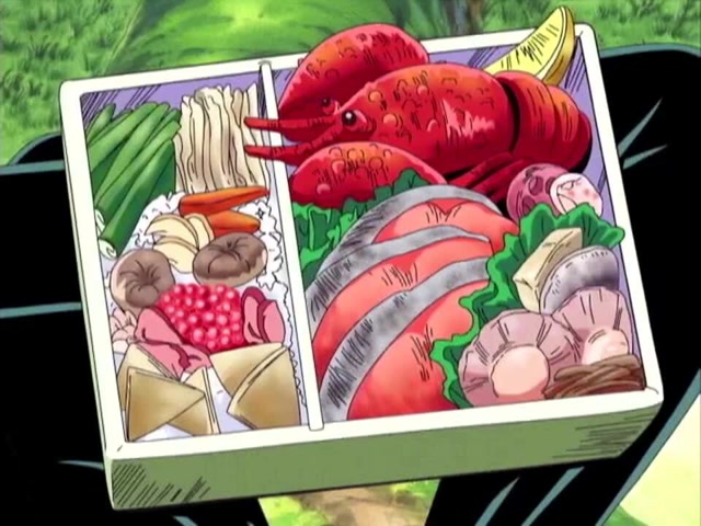 海贼王 从索隆嘴里抢吃的,只有路飞