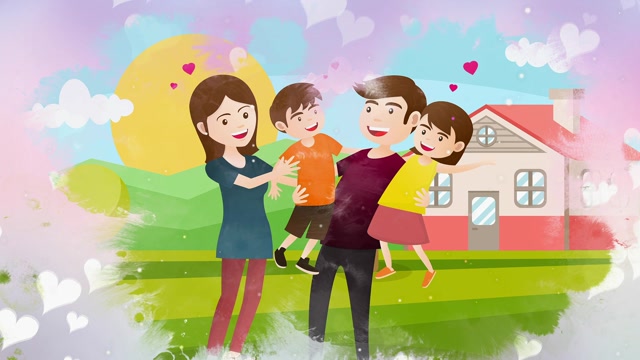 2781_让爱住我家 我爱我的家 歌曲背景