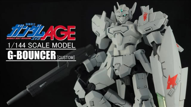 【模型技巧】hg age 白狼 g跳跃者 高达 改造 全涂装 制作教学