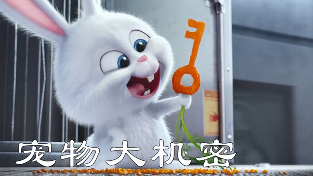 流氓兔用胡萝卜啃了把钥匙救出小弟们报复人类爱宠大机密