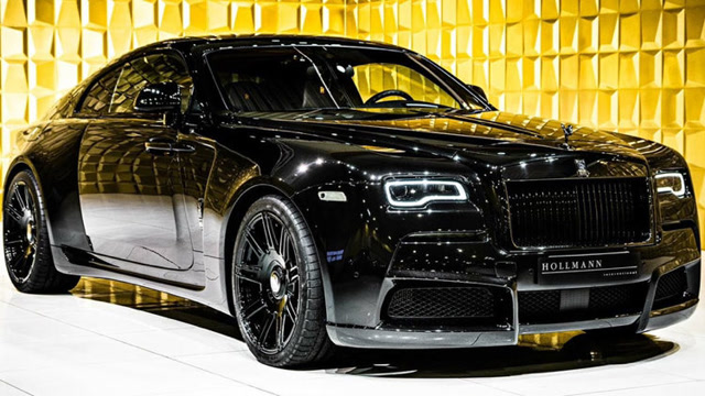 劳斯莱斯魅影黑色徽章