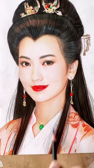 白素贞又回来啦!画了38小时能换来你一个几秒的爱吗