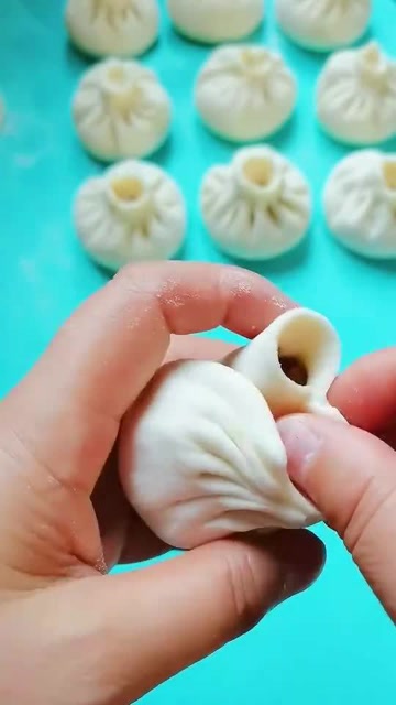 包子的另一种收口方法