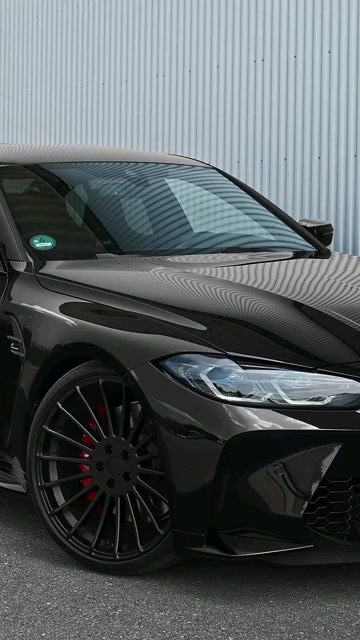 改装后的宝马m3,黑武士风格酷爆了!