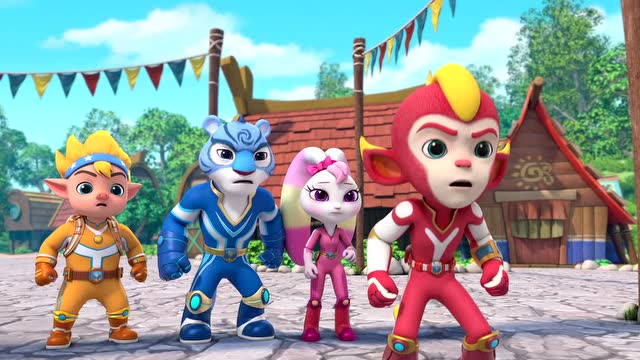 宇宙护卫队之钢甲霸王龙  第1集 霹雳和晴天