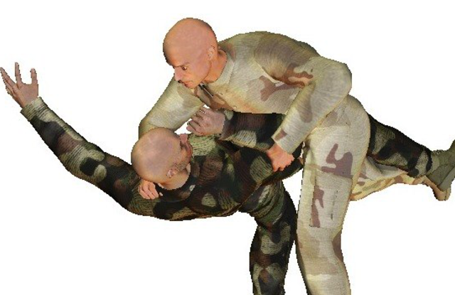 美国海豹突击队的近身肉搏格斗术教材