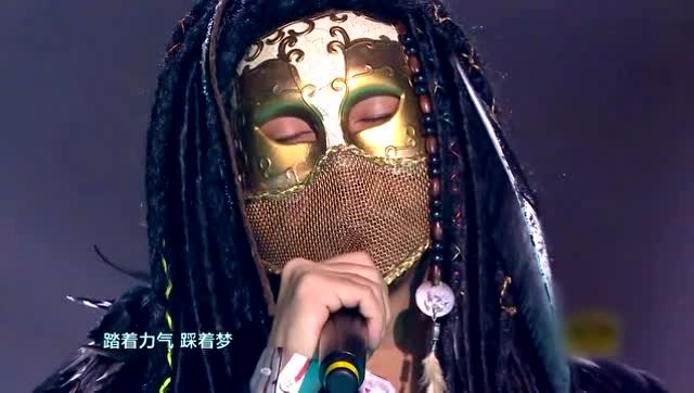 沙宝亮蒙面翻唱《野子》果然有实力 非常好听