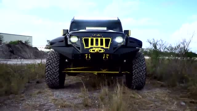 亮眼之作 jeep牧马人暴力改装