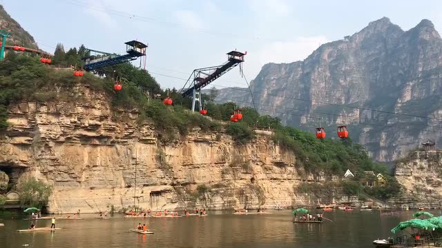 十渡拒马河乐园 蹦极